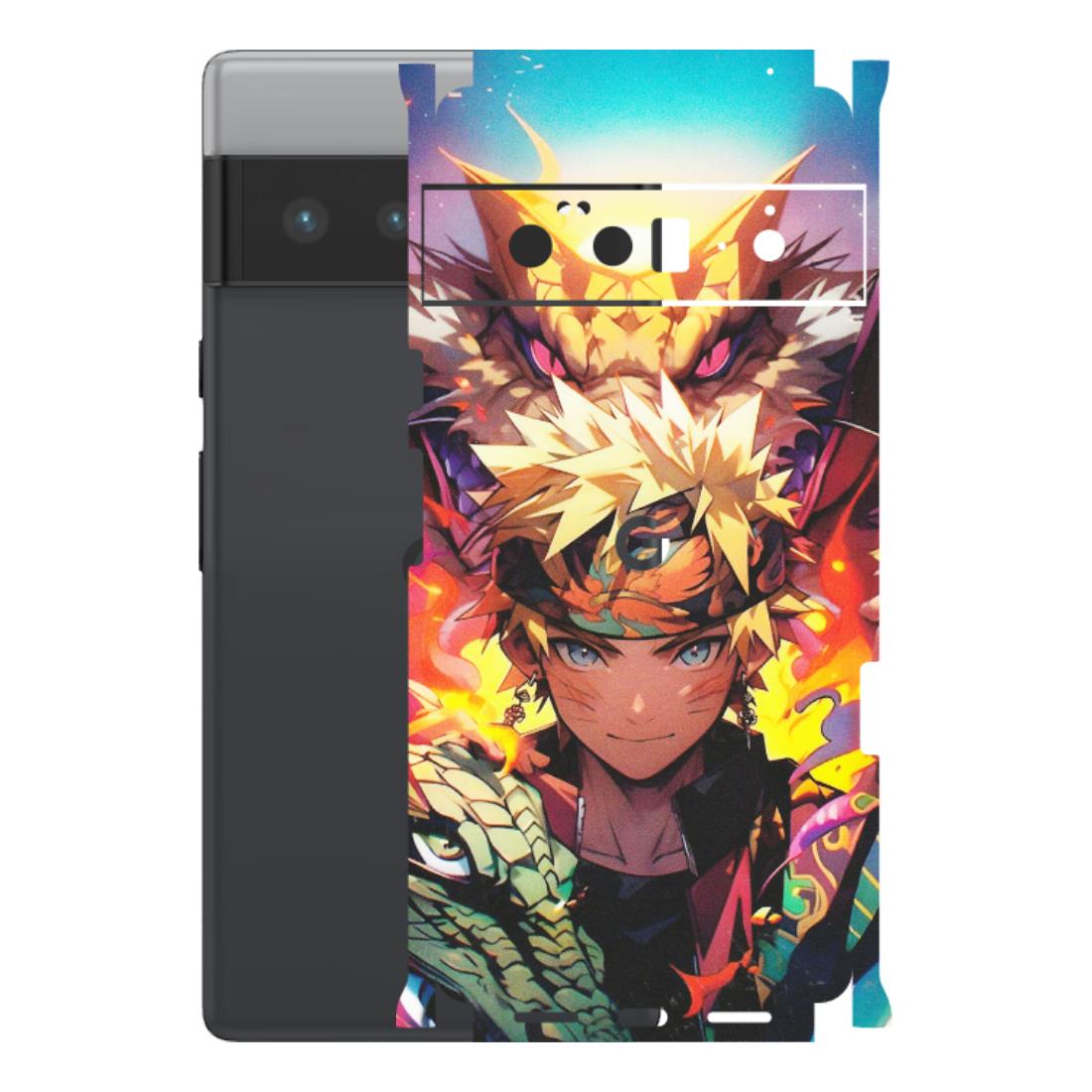 Google Pixel Phone Skins (All Models) - Angry Naruto Anime - Matte Finish (M-148) Google Pixel 6 PRO