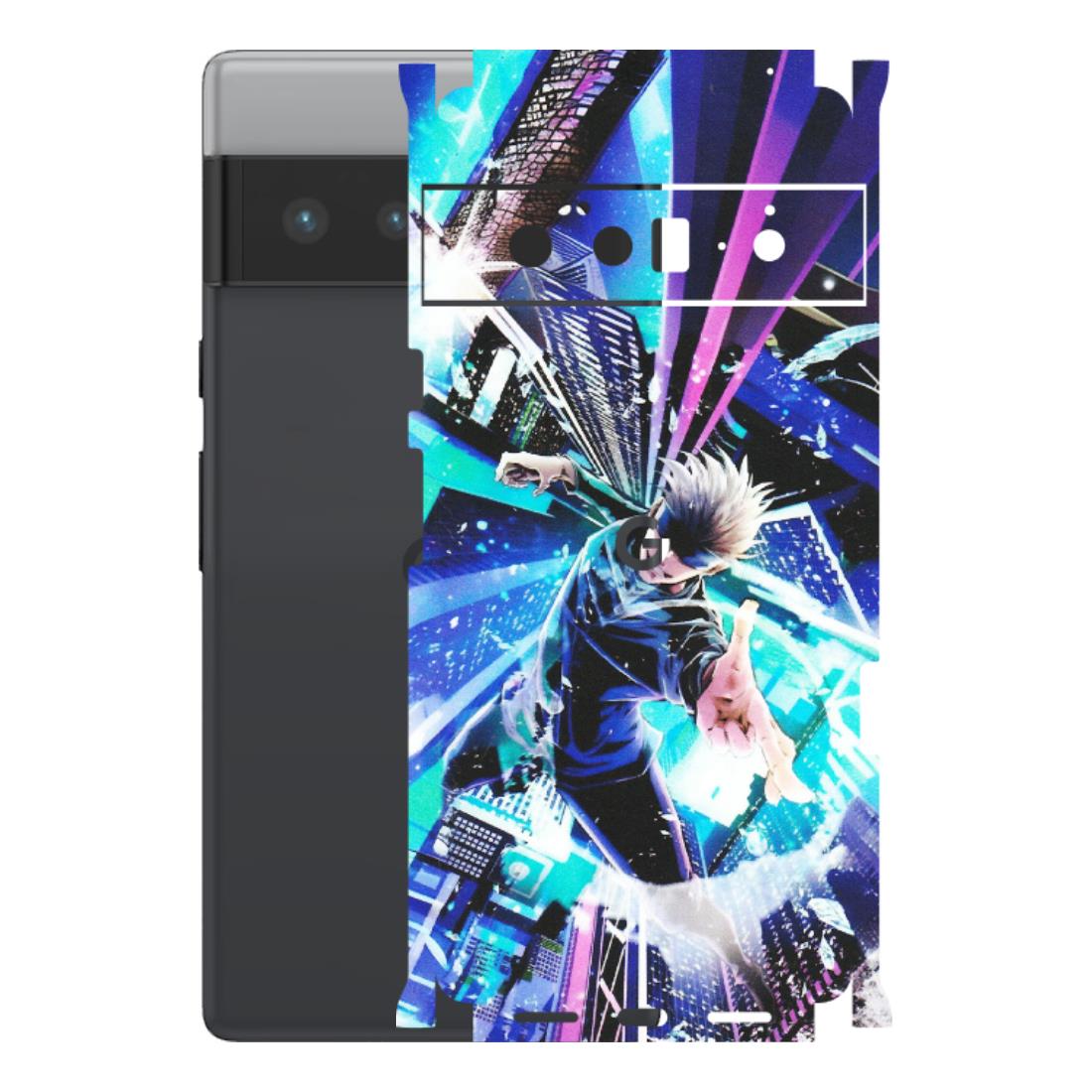 Google Pixel Phone Skins (All Models) - Manga Action Jujustu Kaisen Anime - Matte Finish (M-155) Google Pixel 6 PRO