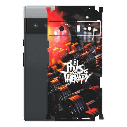 Google Pixel Phone Skins (All Models) - GYM Lover Therapy - Matte Finish (M-160) Google Pixel 6 PRO
