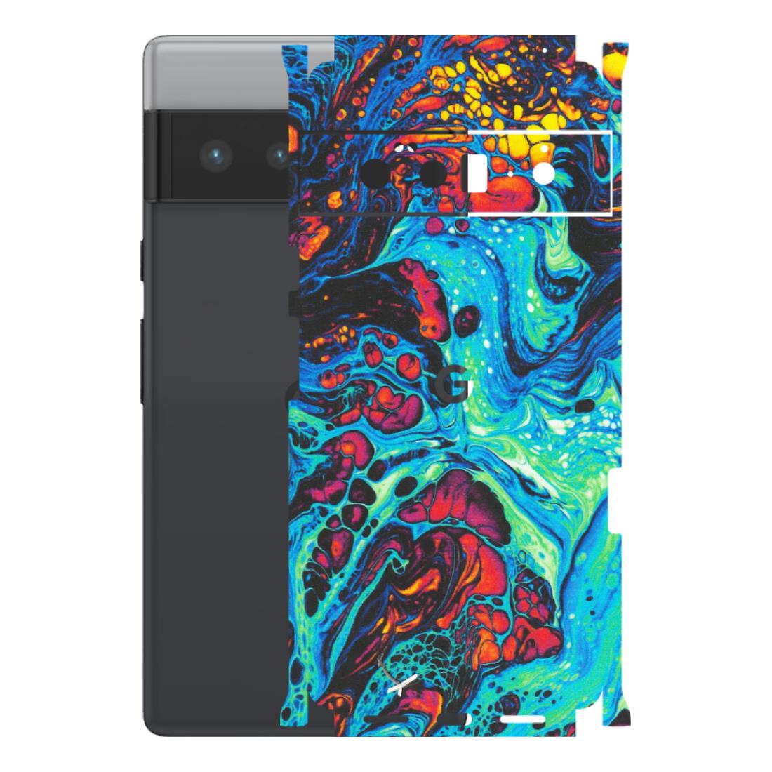 Google Pixel Phone Skins (All Models) - Majestic Galactic Marbel - Matte Finish (M-85) Google Pixel 6 PRO