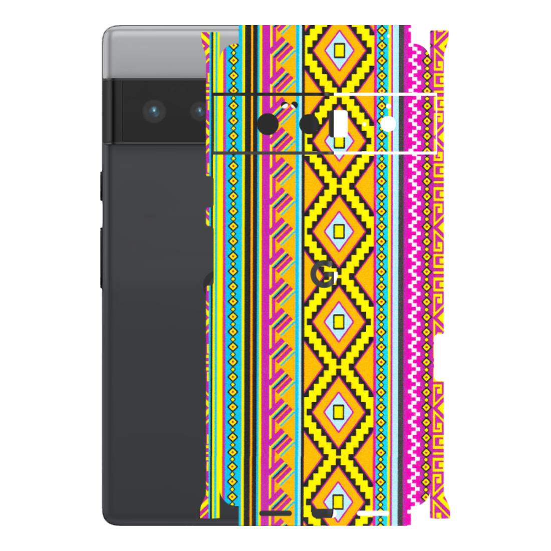 Google Pixel Phone Skins (All Models) - Thai illustration - Matte Finish (M-89) Google Pixel 6 PRO