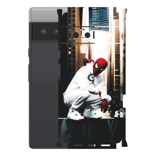 Google Pixel Phone Skins (All Models) - Sportsman Spider Man - Matte Finish (M-94) Google Pixel 6 PRO