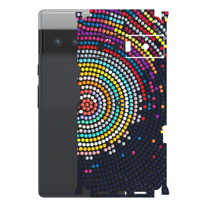 Google Pixel Phone Skins (All Models) - Rainbow Dot Mandala - Matte Finish (M-97) Google Pixel 6 PRO