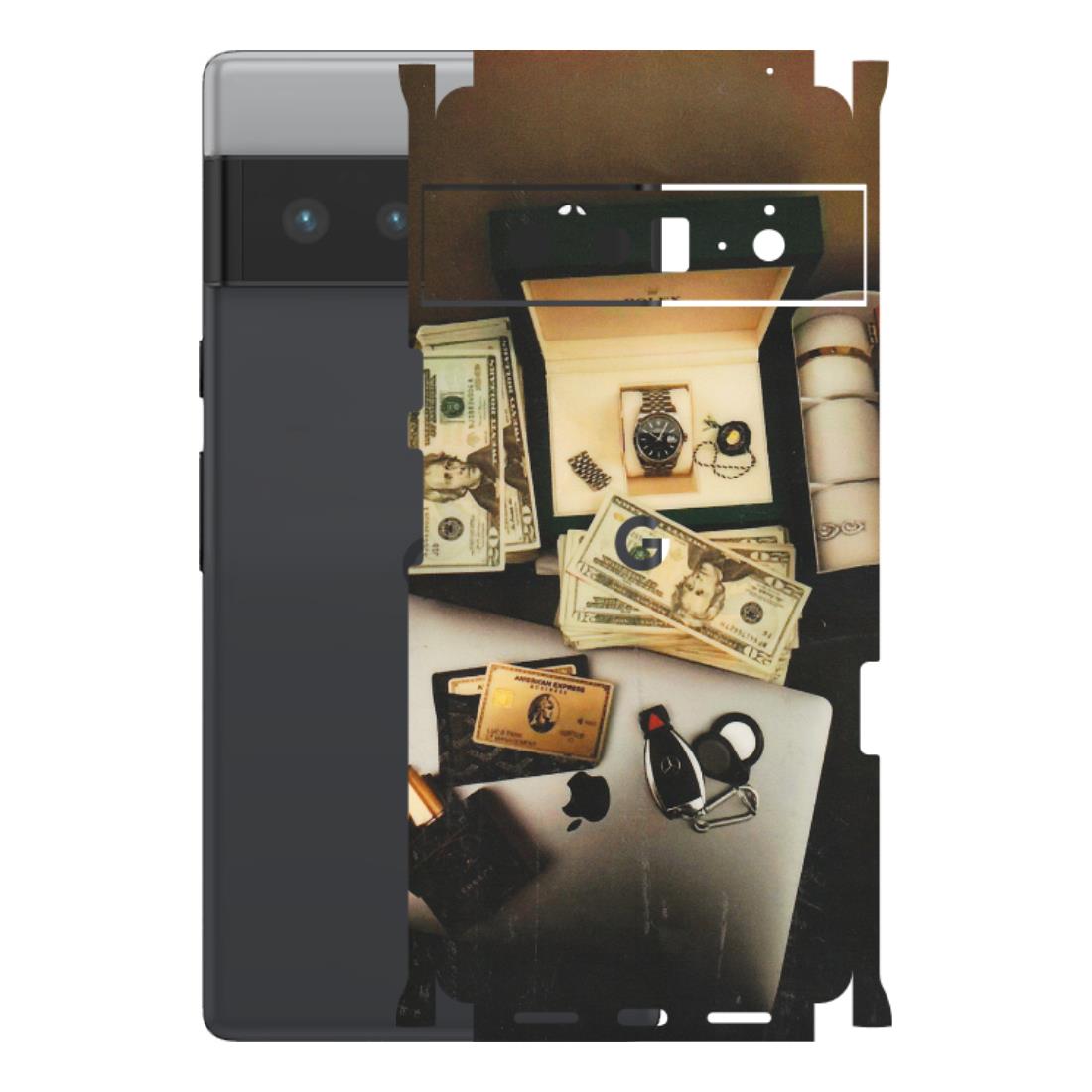 Google Pixel Phone Skins (All Models) - Luxury Lifestyle - Transparent Finish (T-11) Google Pixel 6 PRO