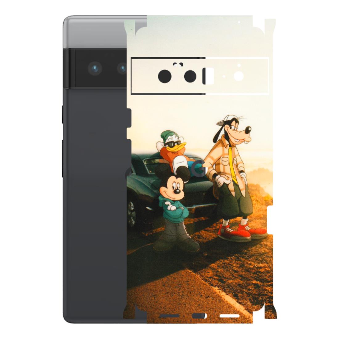 Google Pixel Phone Skins (All Models) - Hello Mr. Goofy - Transparent Finish (T-13) Google Pixel 6 PRO