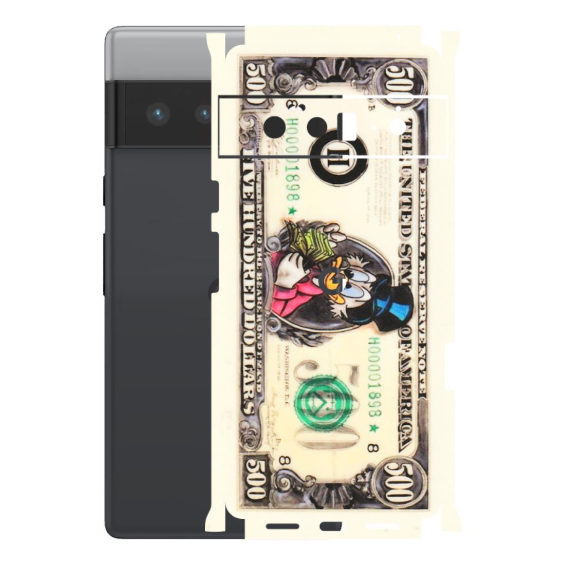 Google Pixel Phone Skins (All Models) - Five Hundred Dollar Duck - Transparent Finish (T-15) Google Pixel 6 PRO