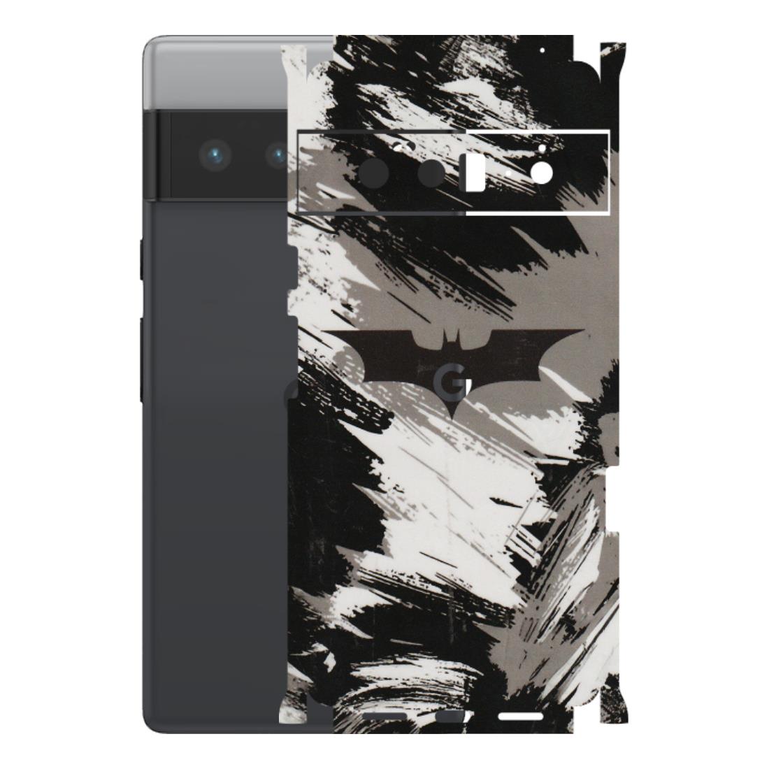 Google Pixel Phone Skins (All Models) - Batman Fleece DC - Transparent Finish (T-19) Google Pixel 6 PRO