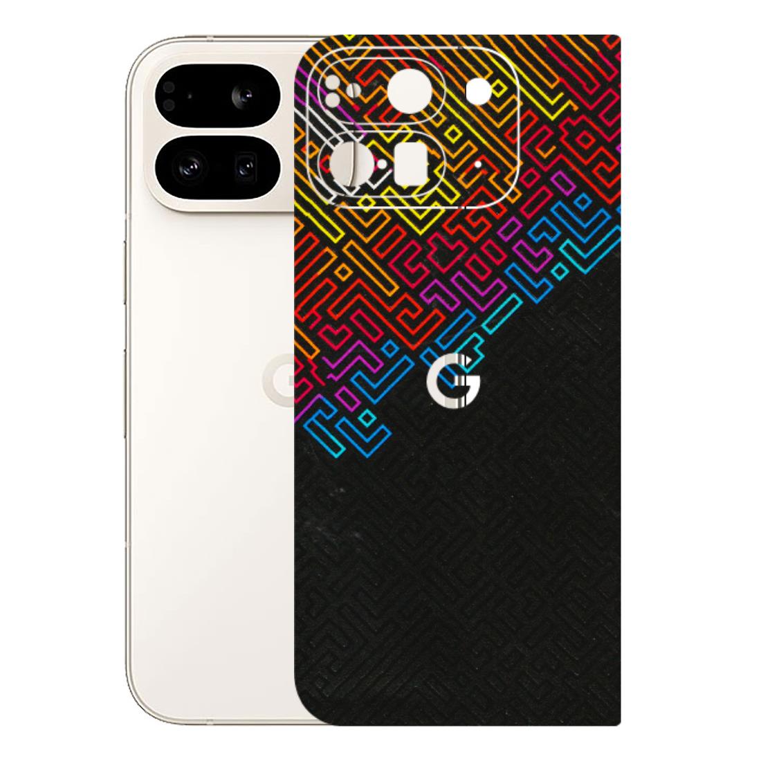 Google Pixel Phone Skins (All Models) - Dotme Pattern Art - 3D Embossed Finish (L-121) Google Pixel 9 PRO FOLD