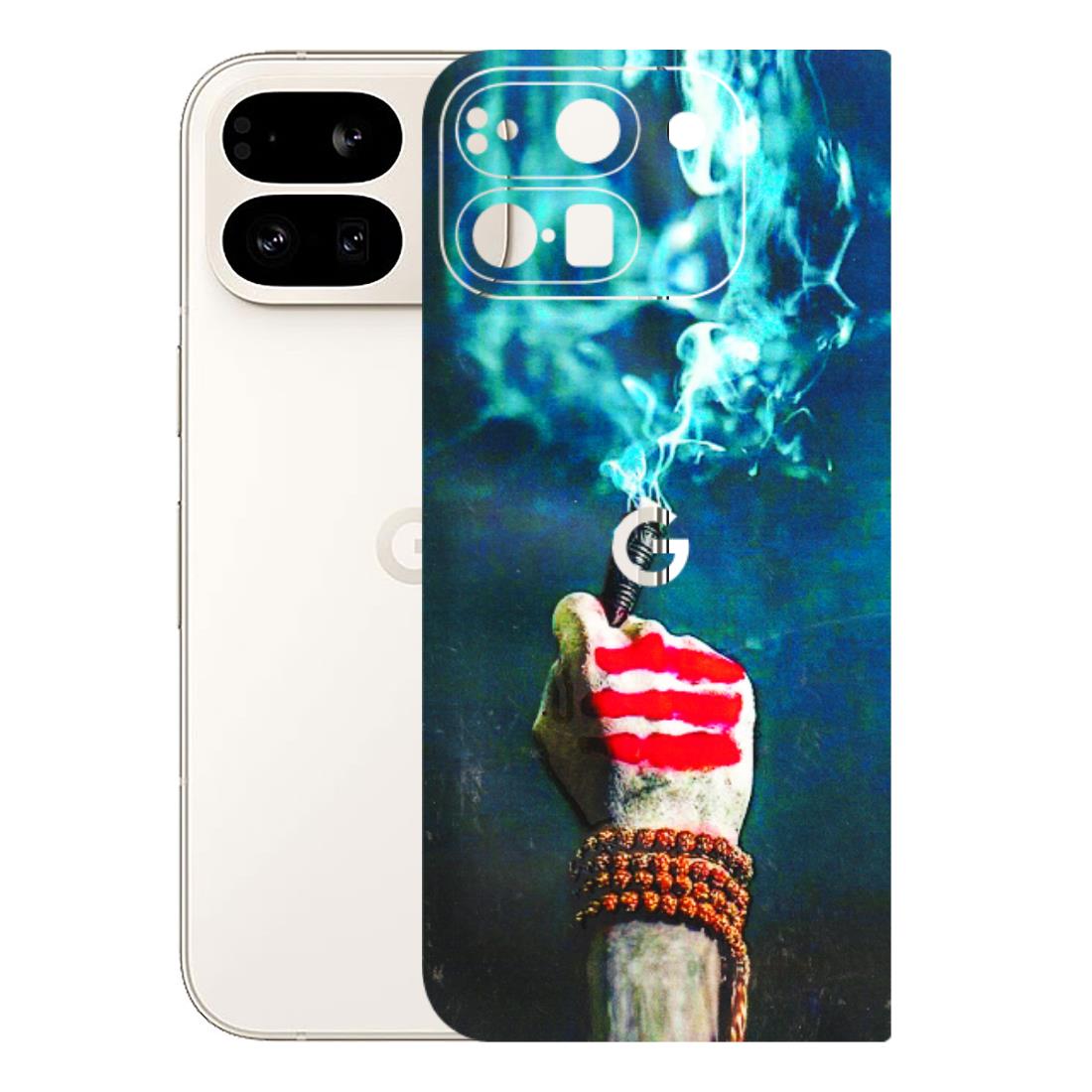 Google Pixel Phone Skins (All Models) - Mahadev Bhakt - 3D Embossed Finish (L-146) Google Pixel 9 PRO FOLD