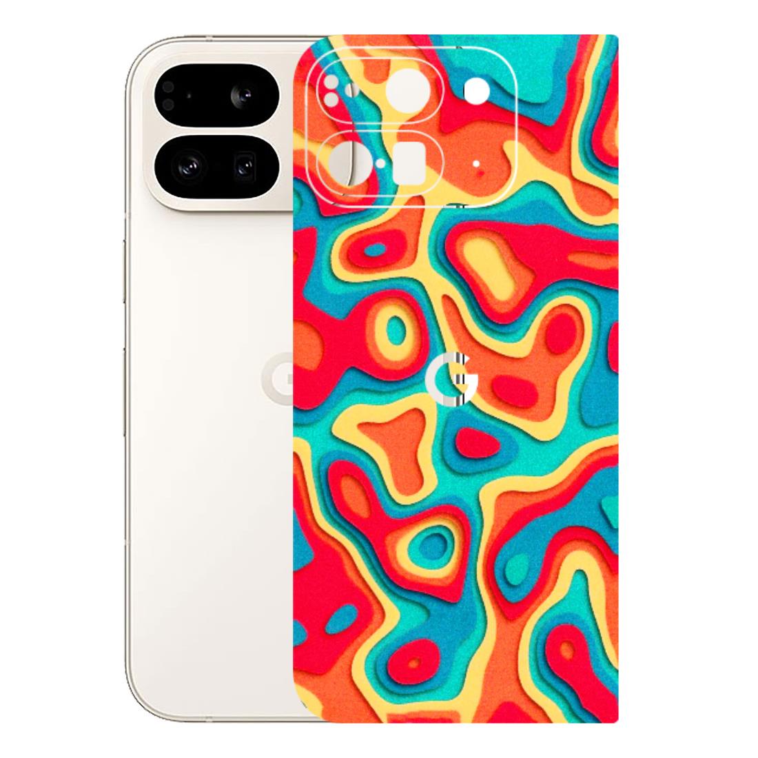 Google Pixel Phone Skins (All Models) - Abstract Swirl - 3D Embossed Finish (L-150) Google Pixel 9 PRO FOLD