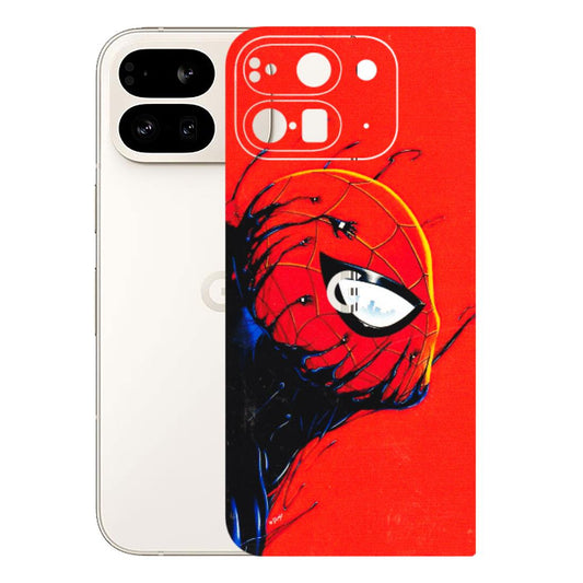 Google Pixel Phone Skins (All Models) - Spiderman Face Venom - 3D Embossed Finish (L-165) Google Pixel 9 PRO FOLD