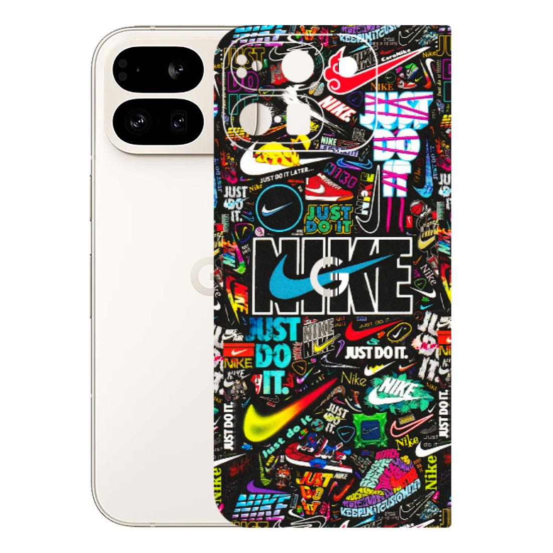 Google Pixel Phone Skins (All Models) - Just Do It Doodles - 3D Embossed Finish (L-166) Google Pixel 9 PRO FOLD