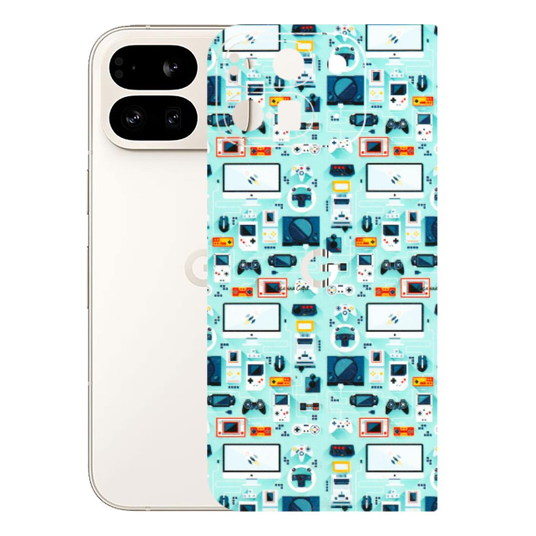 Google Pixel Phone Skins (All Models) - Gadgets Doodle - 3D Embossed Finish (L-184) Google Pixel 9 PRO FOLD