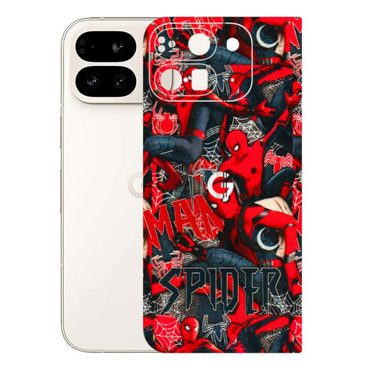 Google Pixel Phone Skins (All Models) - SpiderMan Cool - 3D Embossed Finish (L-188) Google Pixel 9 PRO FOLD