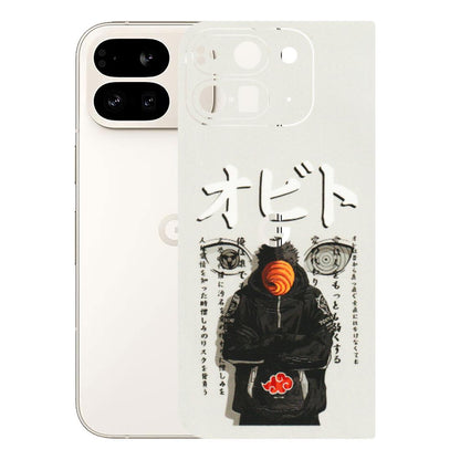 Google Pixel Phone Skins (All Models) - Obito Anime Eye - 3D Embossed Finish (L-19) Google Pixel 9 PRO FOLD