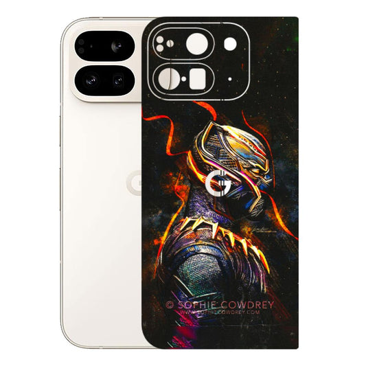 Google Pixel Phone Skins (All Models) - Black Panther - 3D Embossed Finish (L-190) Google Pixel 9 PRO FOLD