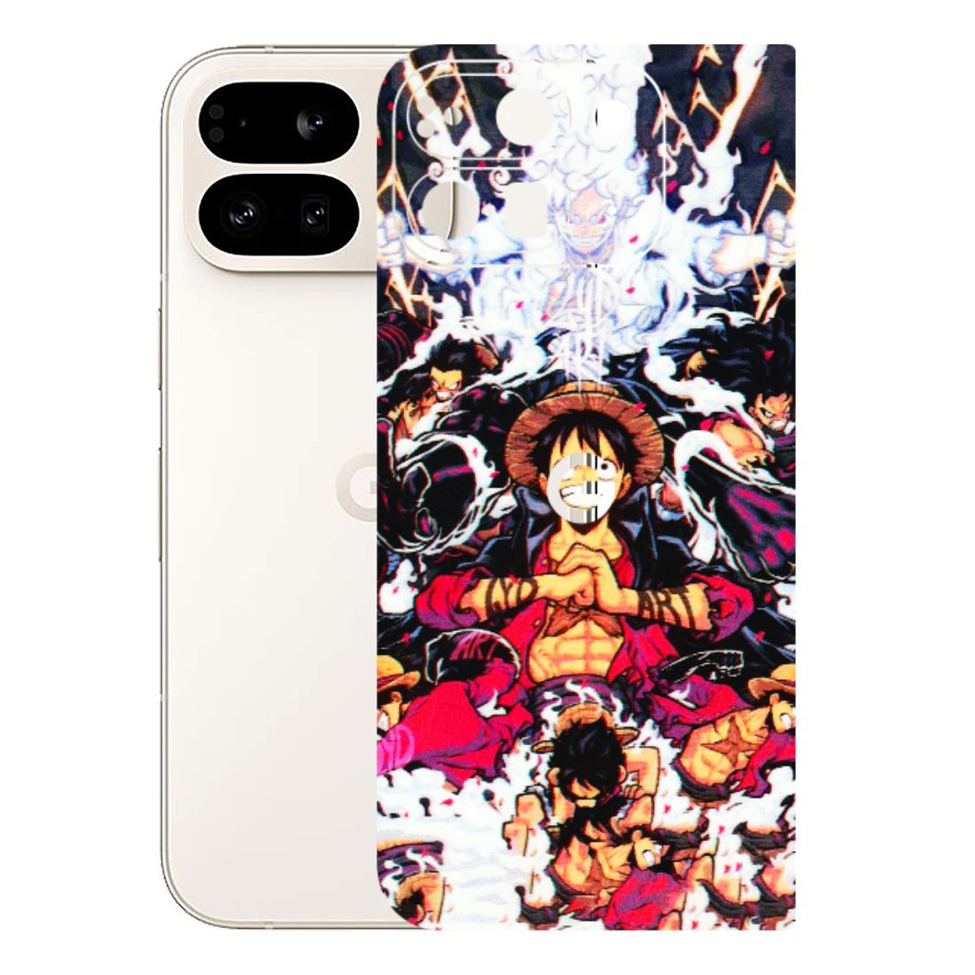Google Pixel Phone Skins (All Models) - Luffy Anime Character - 3D Embossed Finish (L-203) Google Pixel 9 PRO FOLD