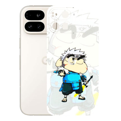 Google Pixel Phone Skins (All Models) - Angry Young Shinchan - 3D Embossed Finish (L-226) Google Pixel 9 PRO FOLD