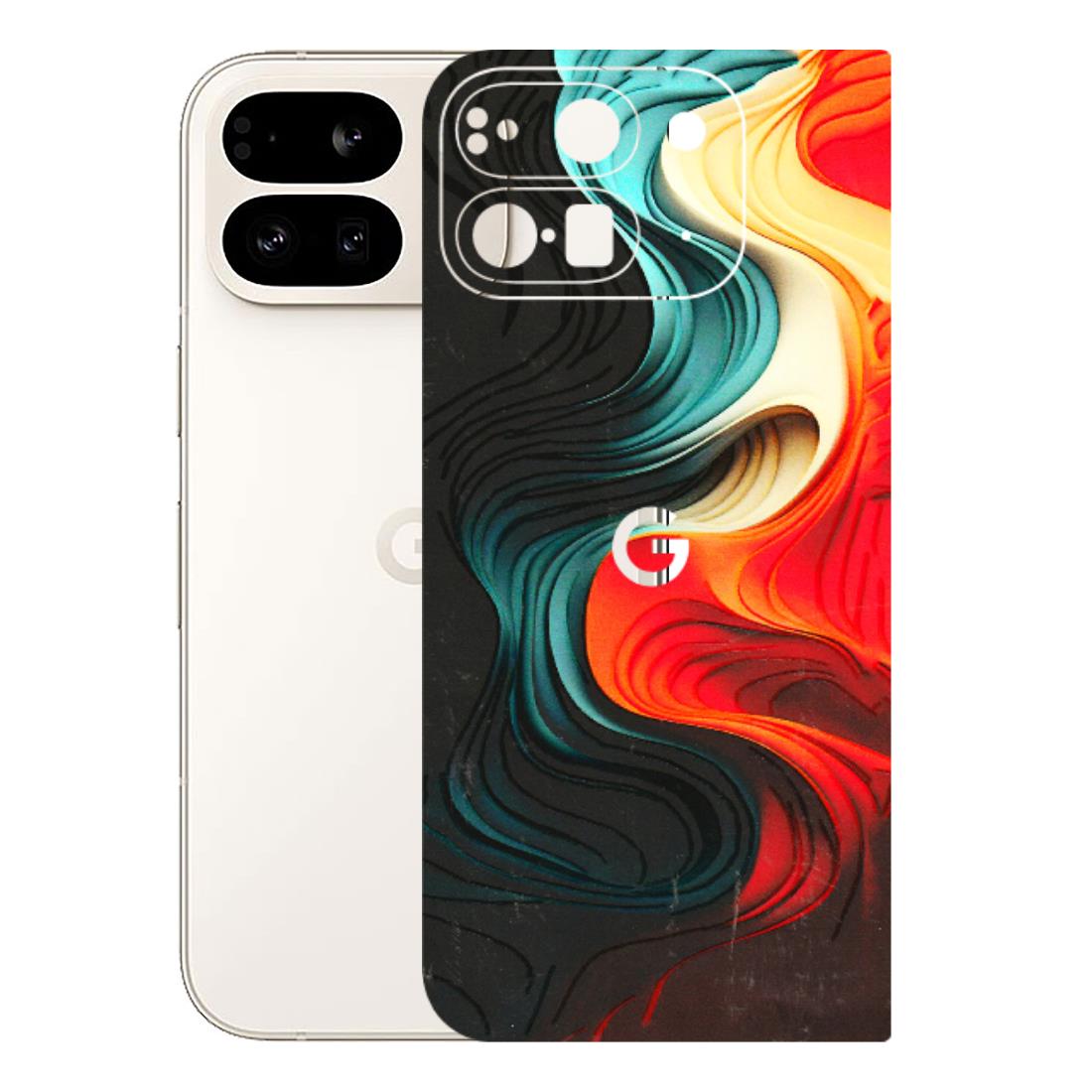 Google Pixel Phone Skins (All Models) - The Silky Swirl - 3D Embossed Finish (L-240) Google Pixel 9 PRO FOLD