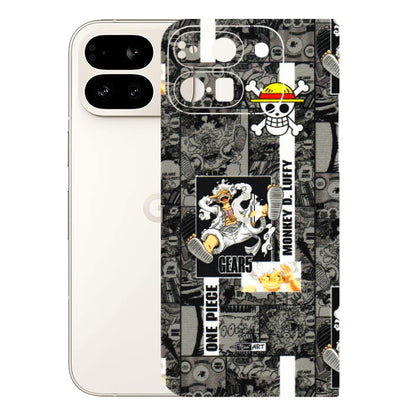 Google Pixel Phone Skins (All Models) - Cuffy Anime MonkeyCamic - 3D Embossed Finish (L-242) Google Pixel 9 PRO FOLD