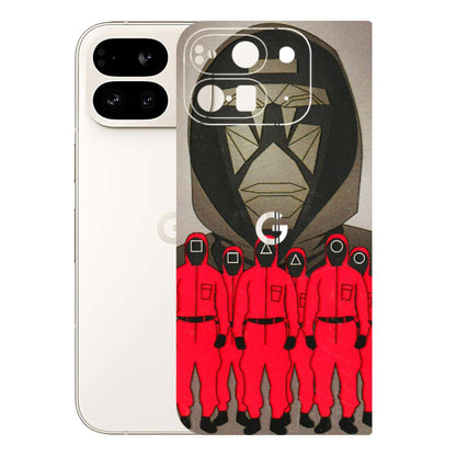 Google Pixel Phone Skins (All Models) - Squid Game Hero - 3D Embossed Finish (L-245) Google Pixel 9 PRO FOLD
