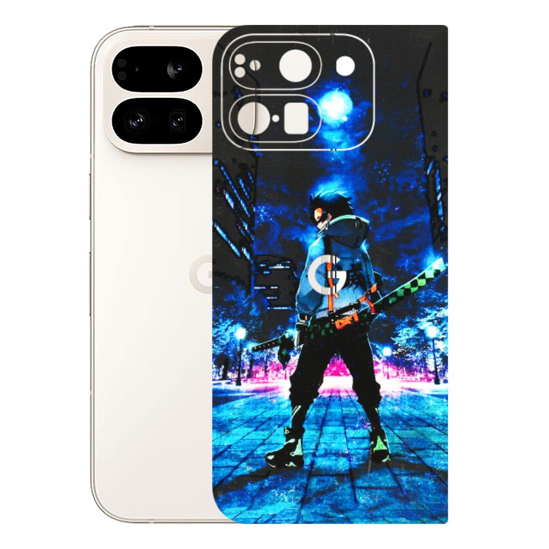 Google Pixel Phone Skins (All Models) - Demon Slayer Sword - 3D Embossed Finish (L-247) Google Pixel 9 PRO FOLD