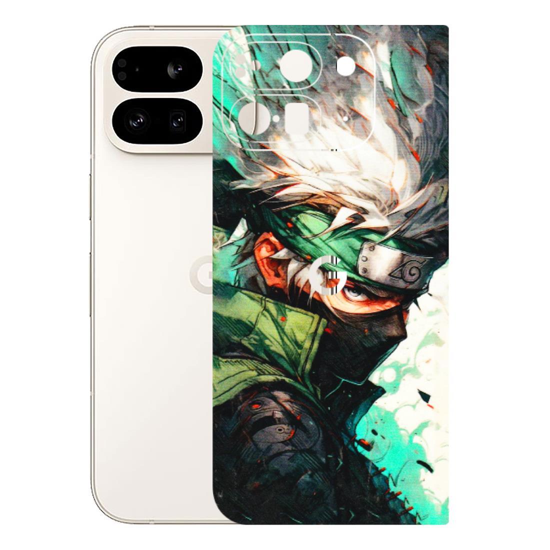 Google Pixel Phone Skins (All Models) - Kakashi Side Profile - 3D Embossed Finish (L-249) Google Pixel 9 PRO FOLD
