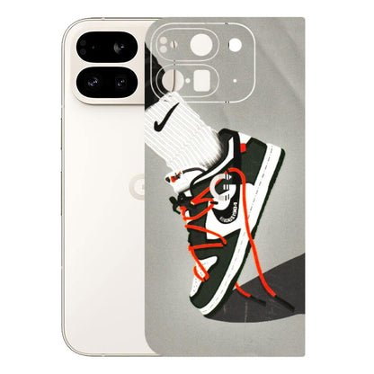 Google Pixel Phone Skins (All Models) - New Grey Sneaker - 3D Embossed Finish (L-261) Google Pixel 9 PRO FOLD
