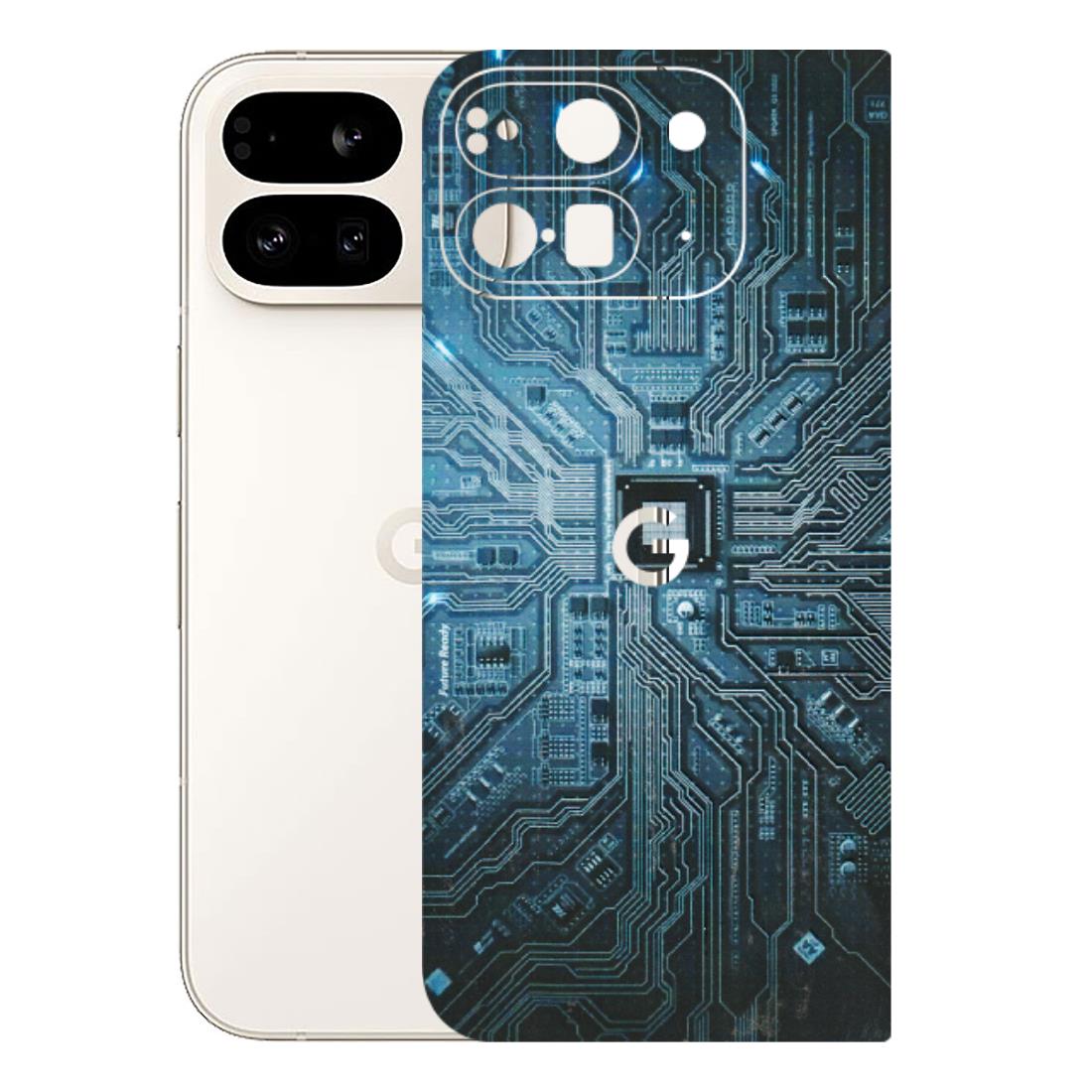 Google Pixel Phone Skins (All Models) - Original Circuit - 3D Embossed Finish (L-267) Google Pixel 9 PRO FOLD
