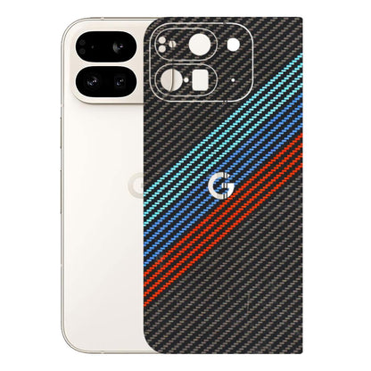 Google Pixel Phone Skins (All Models) - Carbon BM - 3D Embossed Finish (L-302) Google Pixel 9 PRO FOLD