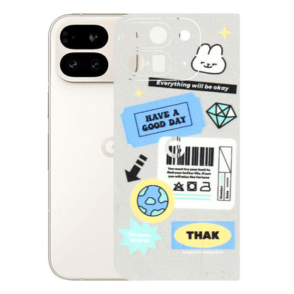 Google Pixel Phone Skins (All Models) - Will Be Okay Design - 3D Embossed Finish (L-316) Google Pixel 9 PRO FOLD