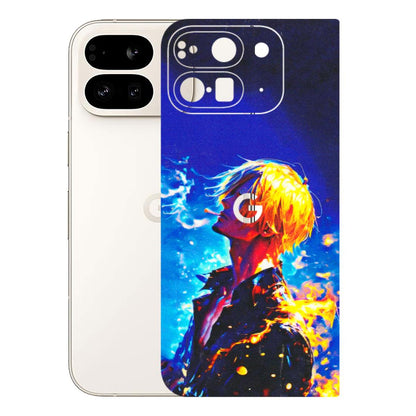Google Pixel Phone Skins (All Models) - Sanji Vinsmoke One Piece - 3D Embossed Finish (L-319) Google Pixel 9 PRO FOLD