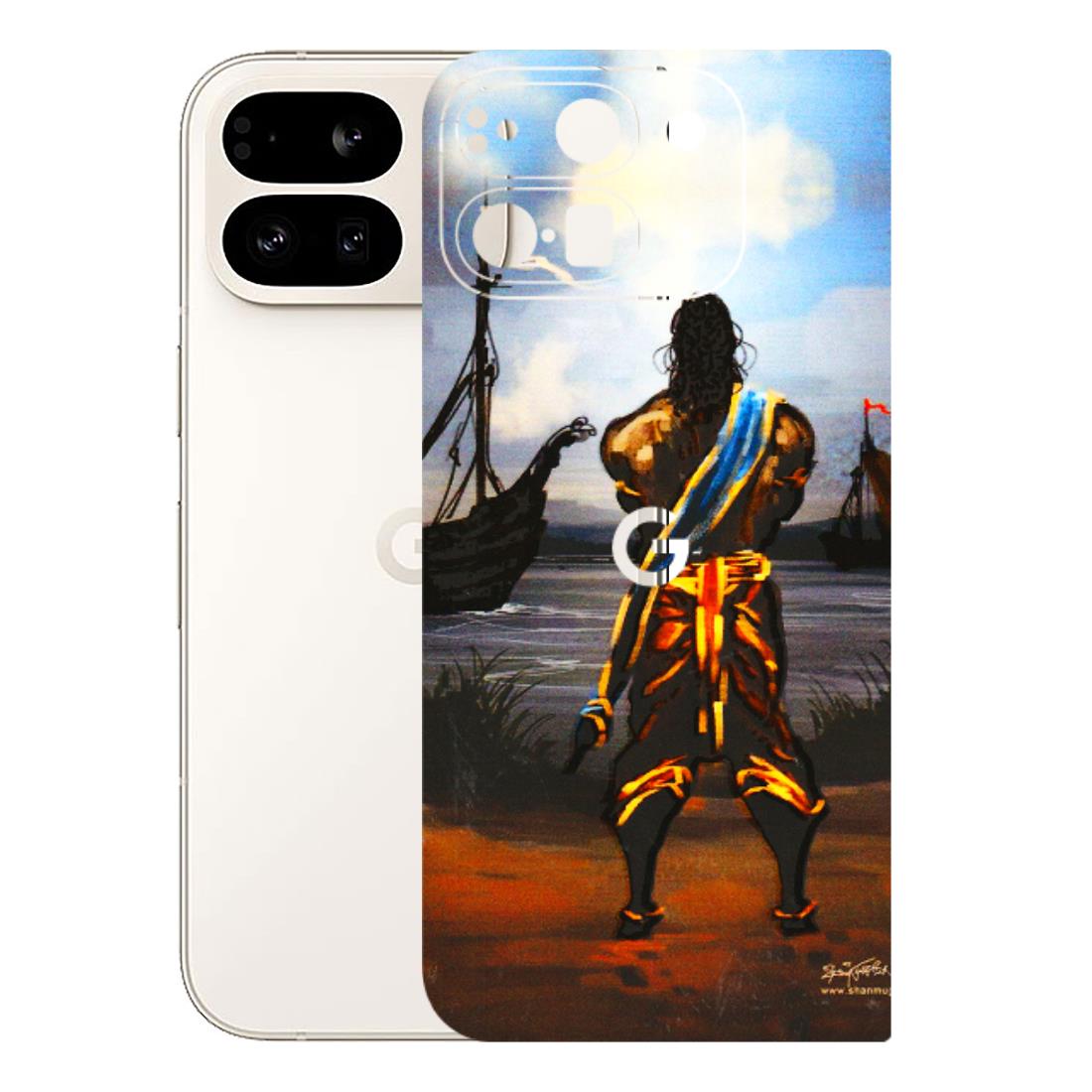 Google Pixel Phone Skins (All Models) - Heavenly God Figure - 3D Embossed Finish (L-34) Google Pixel 9 PRO FOLD