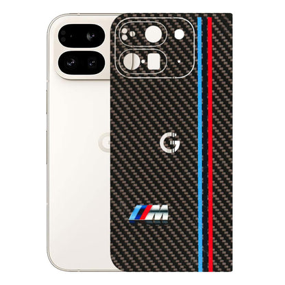 Google Pixel Phone Skins (All Models) - BM Carbon Fiber Feels - 3D Embossed Finish (L-38) Google Pixel 9 PRO FOLD
