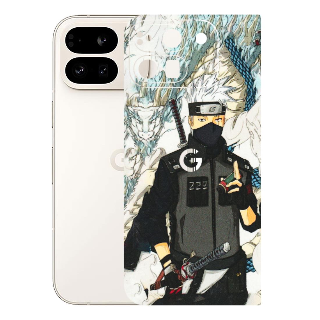 Google Pixel Phone Skins (All Models) - Kakashi Hatake Naruto Anime - 3D Embossed Finish (L-46) Google Pixel 9 PRO FOLD