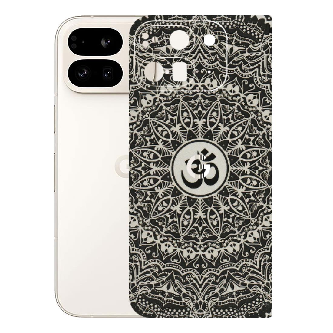Google Pixel Phone Skins (All Models) - Aum Elegant Mandala - 3D Embossed Finish (L-62) Google Pixel 9 PRO FOLD