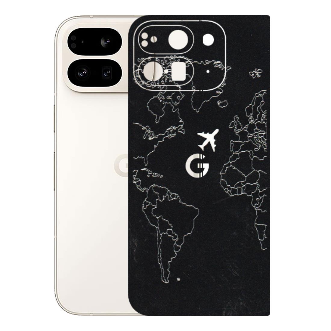 Google Pixel Phone Skins (All Models) - Never Ending Travel - 3D Embossed Finish (L-79) Google Pixel 9 PRO FOLD