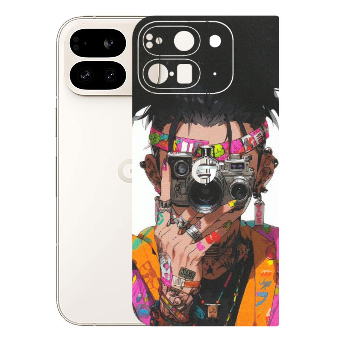 Google Pixel Phone Skins (All Models) - Camera Lover Girl - Matte Finish (M-09) Google Pixel 9 PRO FOLD