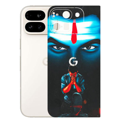 Google Pixel Phone Skins (All Models) - Mahakal Bhakt - Matte Finish (M-112) Google Pixel 9 PRO FOLD