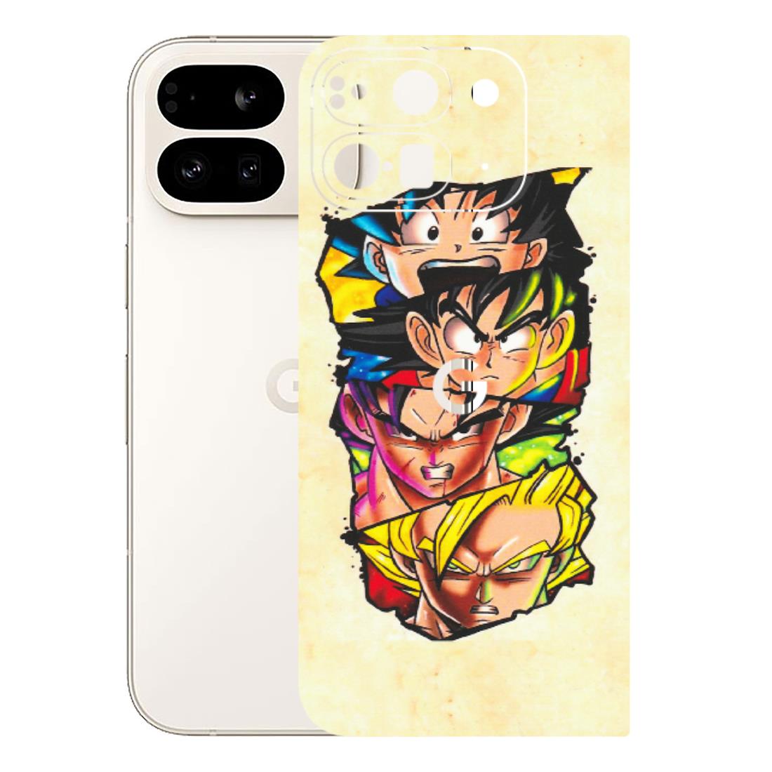 Google Pixel Phone Skins (All Models) - Angry Multi Anime - Matte Finish (M-113) Google Pixel 9 PRO FOLD