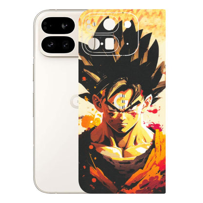 Google Pixel Phone Skins (All Models) - Angry Goku - Matte Finish (M-12) Google Pixel 9 PRO FOLD