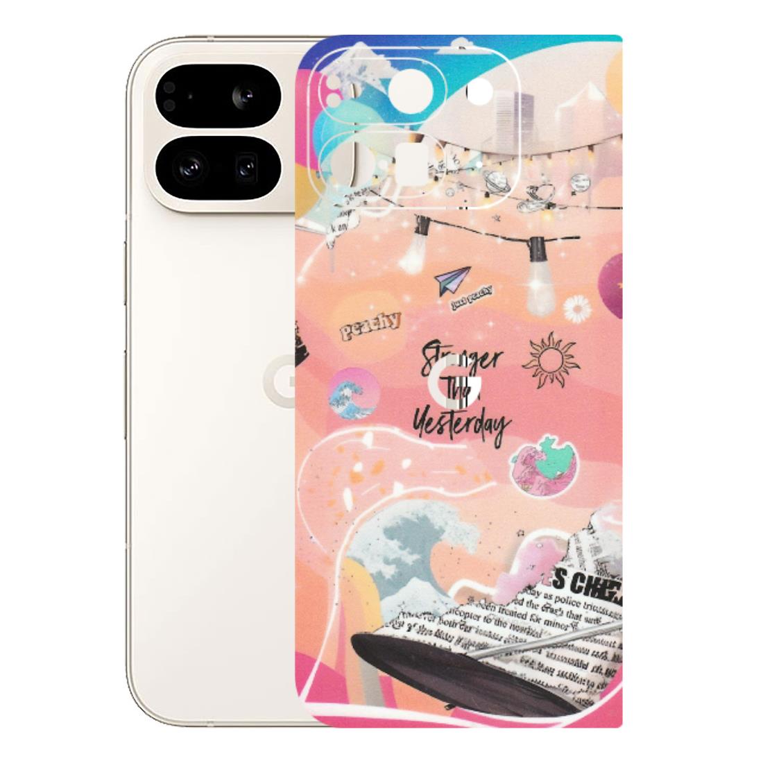 Google Pixel Phone Skins (All Models) - Stronger Then Yesterday - Matte Finish (M-128) Google Pixel 9 PRO FOLD