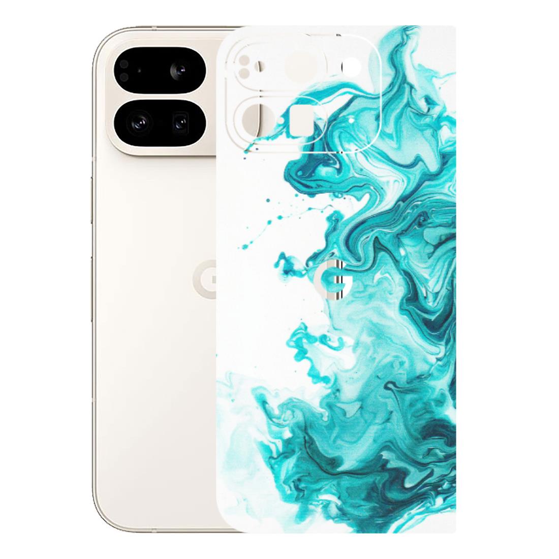 Google Pixel Phone Skins (All Models) - Sky Blue Abstract Colour - Matte Finish (M-146) Google Pixel 9 PRO FOLD