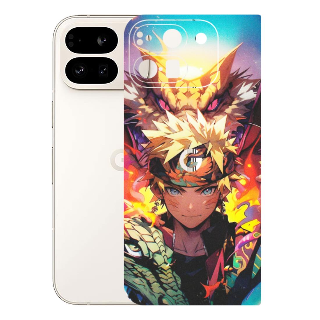 Google Pixel Phone Skins (All Models) - Angry Naruto Anime - Matte Finish (M-148) Google Pixel 9 PRO FOLD