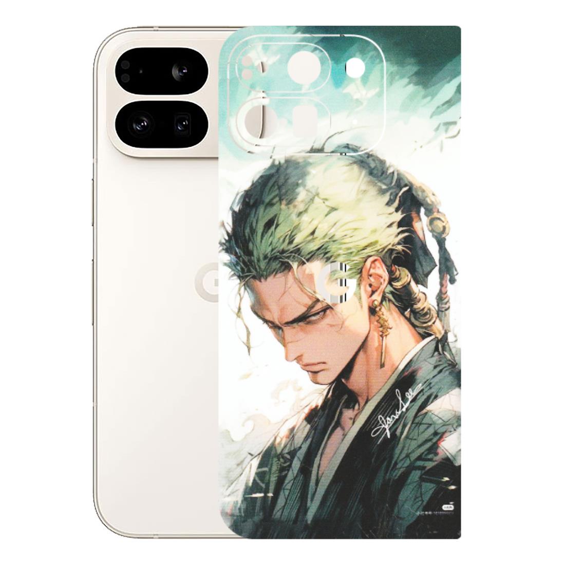 Google Pixel Phone Skins (All Models) - Pirate Hunter One Piece Anime - Matte Finish (M-157) Google Pixel 9 PRO FOLD