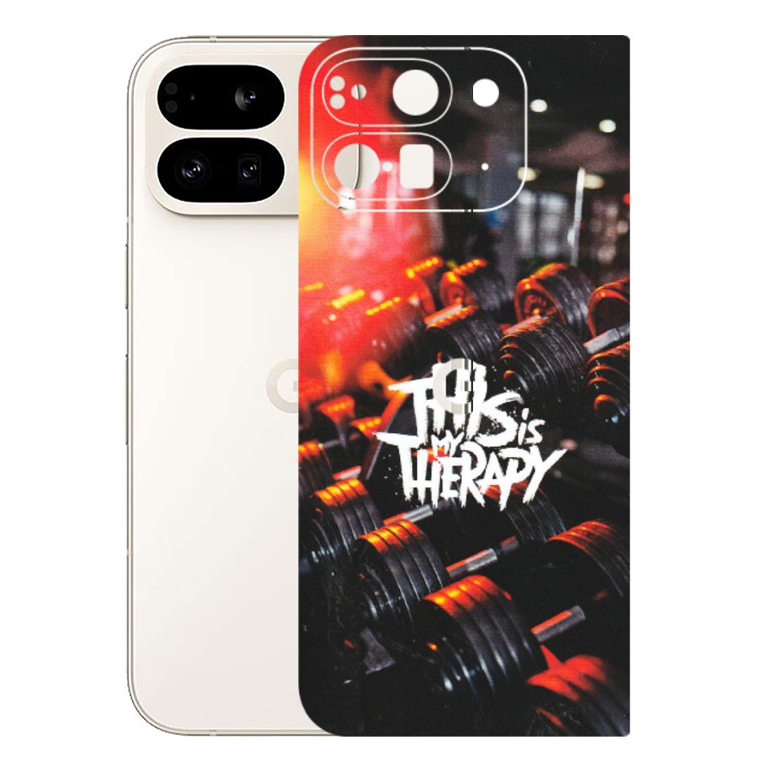Google Pixel Phone Skins (All Models) - GYM Lover Therapy - Matte Finish (M-160) Google Pixel 9 PRO FOLD