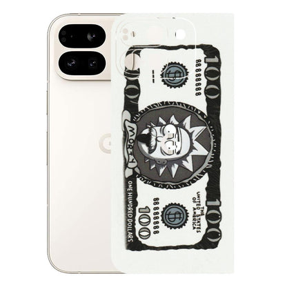 Google Pixel Phone Skins (All Models) - Rick And Morty Hundred Dollar Anime - Matte Finish (M-161) Google Pixel 9 PRO FOLD