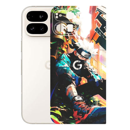 Google Pixel Phone Skins (All Models) - Ash & Pikachu - Matte Finish (M-26) Google Pixel 9 PRO FOLD