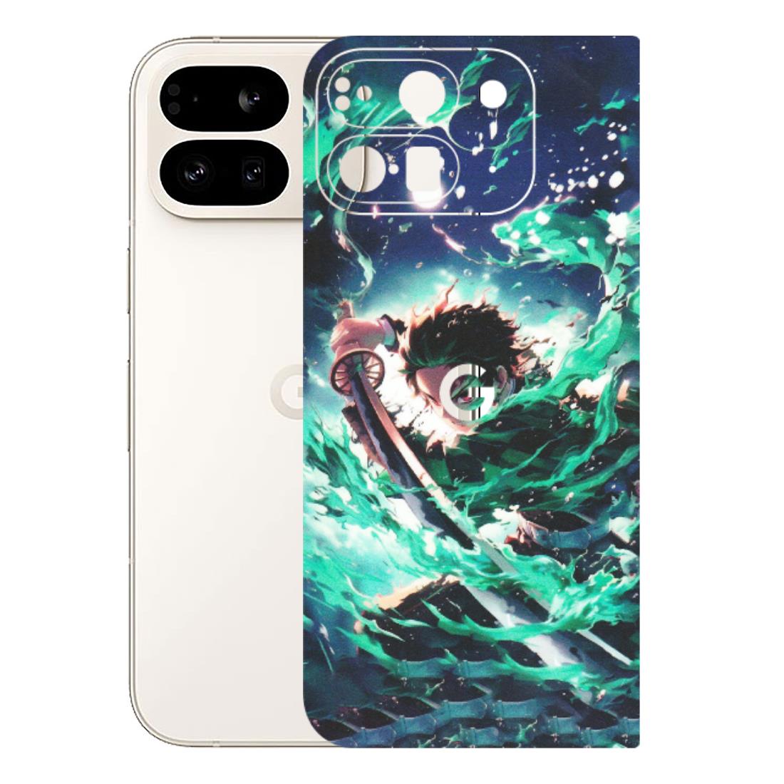 Google Pixel Phone Skins (All Models) - Sword Fighter Anime - Matte Finish (M-29) Google Pixel 9 PRO FOLD