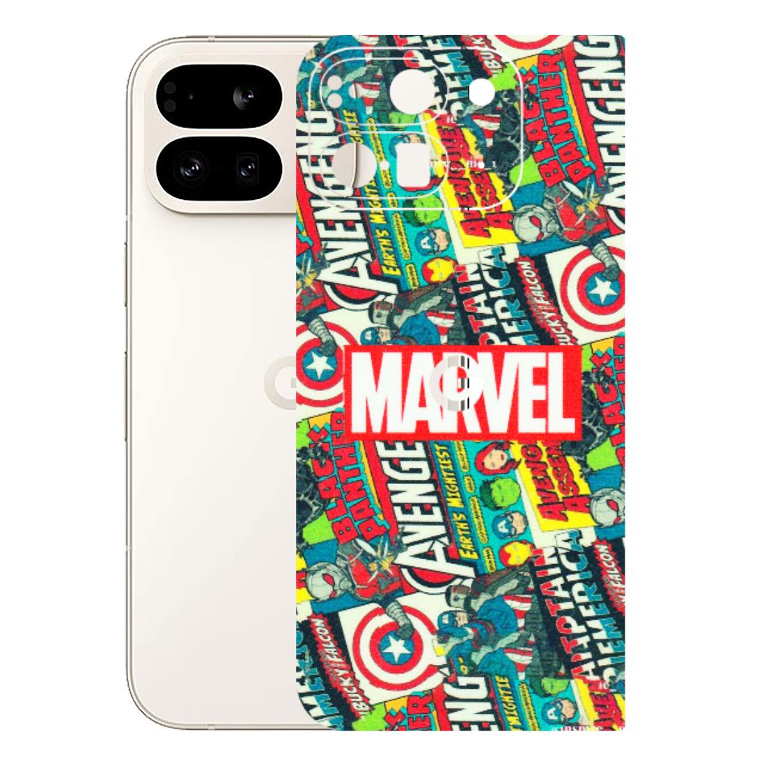Google Pixel Phone Skins (All Models) - Marvel Comic Lover - Matte Finish (M-30) Google Pixel 9 PRO FOLD